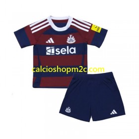 Newcastle United Bambino Maglia Trasferta 2024/2025 Manica Corta